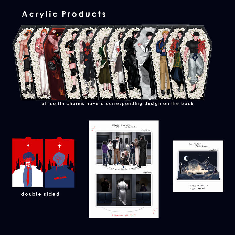 Acrylic Charms and Standees